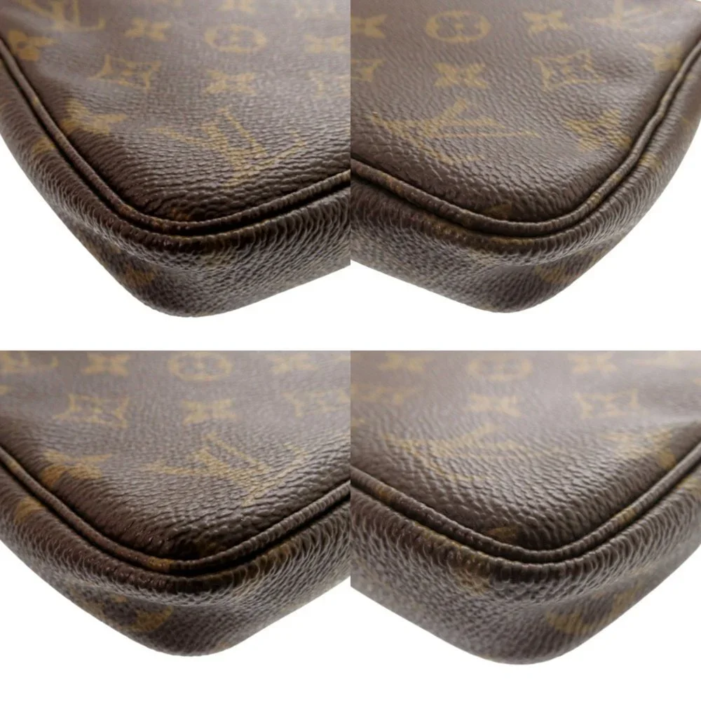 LOUIS VUITTON Brown Monogram Pochette Pouch - Picture 3 of 8